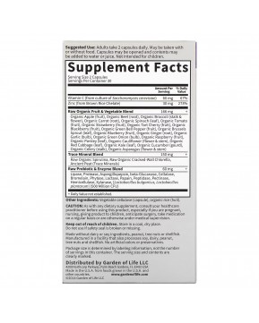 Garden of Life, Vitamin Code, RAW Zinc, 60 веганских капсул